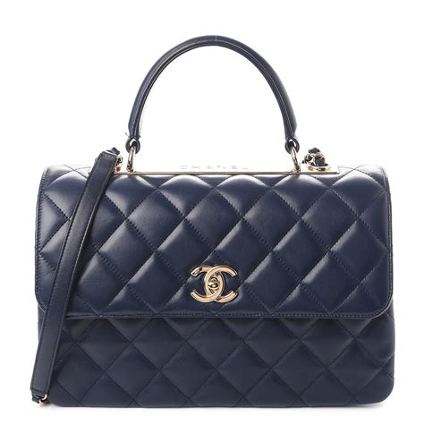 navy chanel purse|chanel navy bag 104.